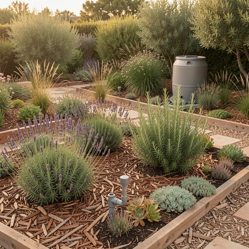 Concevoir un jardin économe en eau